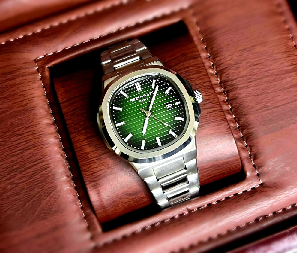 Patek Philippe's (Silver, Green)